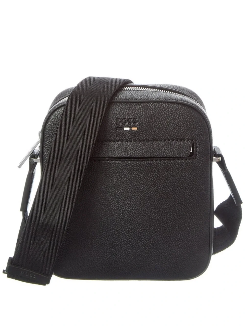NEW Men’s Boss Ray NS ZIP Messenger Crossbody Bag Black